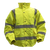 Worksafe 802L Hi-Vis Yellow Jacket with Quilted Lining, Elasticated Waist & Cuffs - Large