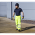 Worksafe 807L Hi-Vis Yellow Waterproof Trousers - Large
