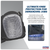 Worksafe 9711 Hard Shell Gel Knee Pads - Pair