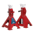 Sealey AAS3000 Auto Rise Ratchet Axle Stands (Pair) 3 Tonne Capacity per Stand