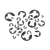 Sealey AB013ER Imperial E-Clip Retainer Assortment 800pc