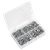 Sealey AB029SN Steel Nut Assortment DIN 934 - 1/4"-1/2"UNF 320pc
