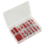 Sealey AB039RT Crimp Terminal Assortment 260pc - Red