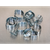 Sealey AB044DE Zinc Plated O-Clip Double Ear Assortment 140pc