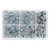 Sealey AB044DE Zinc Plated O-Clip Double Ear Assortment 140pc