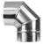 Sealey ABI1000AK3 Stainless Steel Exhaust/Flue 90° Bend for ABI600 & ABI1000 120mm