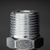 PCL AC100 Reducing Union 3/8"BSPT to 1/4"BSPT - Pack of 5