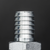 PCL AC99 Screwed Tailpiece Male 1/2"BSPT - 1/2" Hose - Pack of 2