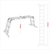 Sealey AFPL1 4-Way Aluminium Folding Platform Ladder - EN 131