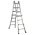 Sealey AFPL3 Aluminium 4-Way Telescopic Adjustable-Height Ladder - EN 131