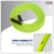 Sealey AHFC1038 High-Visibility Air Hose with 1/4"BSP Unions 10m x 10mm