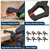 Sealey AK038 Spring Clamp Set 45mm 8pc