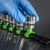 Premier AK27053HV Socket Retaining Rail with 16 Clips 3/8"Sq Drive - Hi-Vis Green