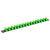 Premier AK27054HV Socket Retaining Rail with 16 Clips 1/2"Sq Drive - Hi-Vis Green