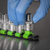 Premier AK27054HV Socket Retaining Rail with 16 Clips 1/2"Sq Drive - Hi-Vis Green
