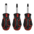 Premier AK4328 GripMAX® Stubby Screwdriver Set 3pc