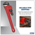 Premier AK5103 Cast Steel Pipe Wrench European Pattern 300mm