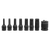 Premier AK5622 Spline Impact Socket Bit Set 3/8"Sq Drive 8pc