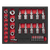 Premier AK6193 TRX-Star* Socket & Security Bit Set 1/4"Sq & 3/8"Sq Drive 29pc