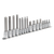 Premier AK6219 Hex Socket Bit Set 1/4" & 3/8"Sq Drive 16pc