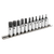 Premier AK62251 Hex Socket Bit Set 1/4"Sq Drive11pc