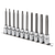 Premier AK6236 TRX-Star* Socket Bit Set 3/8"Sq Drive 95mm 10pc