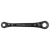 Premier Black AK63923 4-in-1 Reversible Lock-On™ Ratchet Ring Spanner