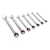 Premier Platinum AK63945 Reversible Ratchet Combination Spanner Set 7pc