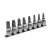 Premier AK65601 Lock-On™ Hex Socket Bit Set 3/8"Sq Drive 8pc