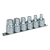 Premier AK6561 Stubby Hex Socket Bit Set with Rail 1/2"Sq Drive 6pc