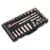Premier Platinum AK7925 Metric/Imperial Socket Set 1/2"Sq Drive 40pc