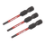 Premier AK8235 Hex Impact Power Tool Bits 2.5 x 50mm 3pc