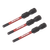 Premier AK8236 Hex Impact Power Tool Bits 3 x 50mm 3pc
