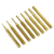 Sealey AKB08 Brass Pin Punch Set 8pc
