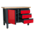 Sealey AP1372B Workbench with 3 Drawers & Cupboard
