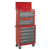 American Pro AP2201BB Topchest 6 Drawer - Red/Grey