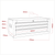 American Pro AP223 Mid-Box Tool Chest 3 Drawer - Red