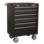American Pro AP226B Rollcab 6 Drawer - Black