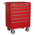 American Pro AP22STACK Topchest, Mid-Box Tool Chest & Rollcab Stack 14 Drawer - Red