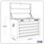 Superline Pro AP26059TB Topchest 5 Drawer - Black