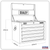 Superline Pro AP26059TG Topchest 5 Drawer - Grey/Black