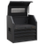 Superline Pro AP2704BE Black Edition Topchest with 4 Soft Close Drawers & Power Bar 660mm