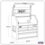 Superline Pro AP2704BE Black Edition Topchest with 4 Soft Close Drawers & Power Bar 660mm