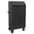 Superline Pro AP2709BE Black Edition Tower Cabinet with 9 Soft Close Drawers & Power Bar 690mm