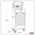 Superline Pro AP2709BE Black Edition Tower Cabinet with 9 Soft Close Drawers & Power Bar 690mm