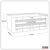 Premier AP28102BWS Retro Style Mid-Box Tool Chest 2 Drawer - Blue with White Stripes
