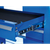Premier AP28204BWS Retro Style Rollcab 4 Drawer - Blue with White Stripes