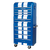 Premier AP28COMBO2BWS Retro Style Topchest, Mid-Box Tool Chest & Rollcab Combination 10 Drawer - Blue with White Stripes