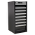 Superline Pro AP33589B Hang-On Chest 8 Drawer - Black