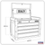 Superline Pro AP3401 Topchest 4 Drawer